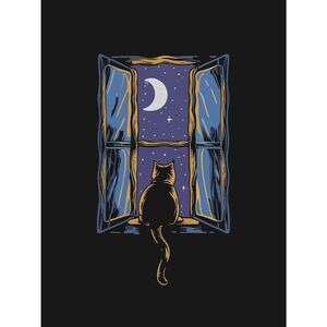 Custom Kitchen Fridge Magnet Cat Large Home Decor